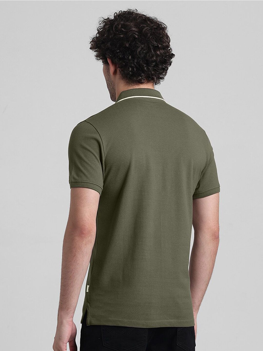 Cotton Polo Collar Slim Fit T-shirt