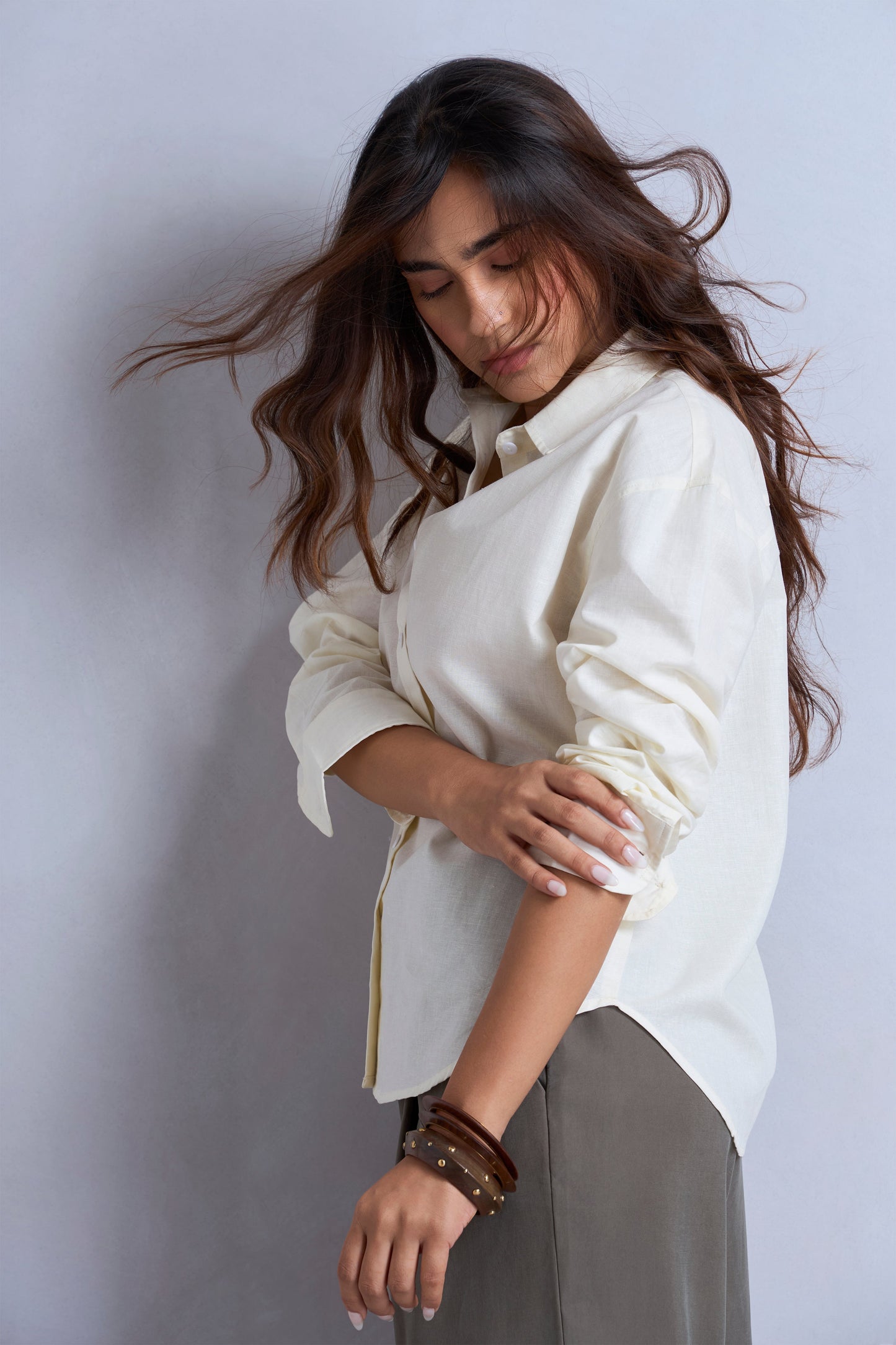 Relaxed Fit Linen Shirt