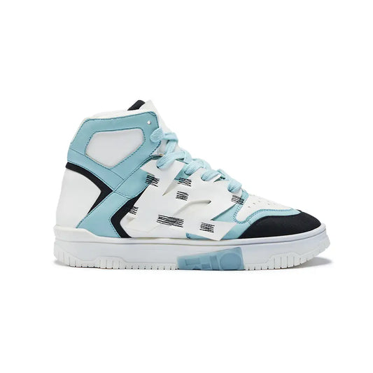 736 Cloud White High-Top Sneakers