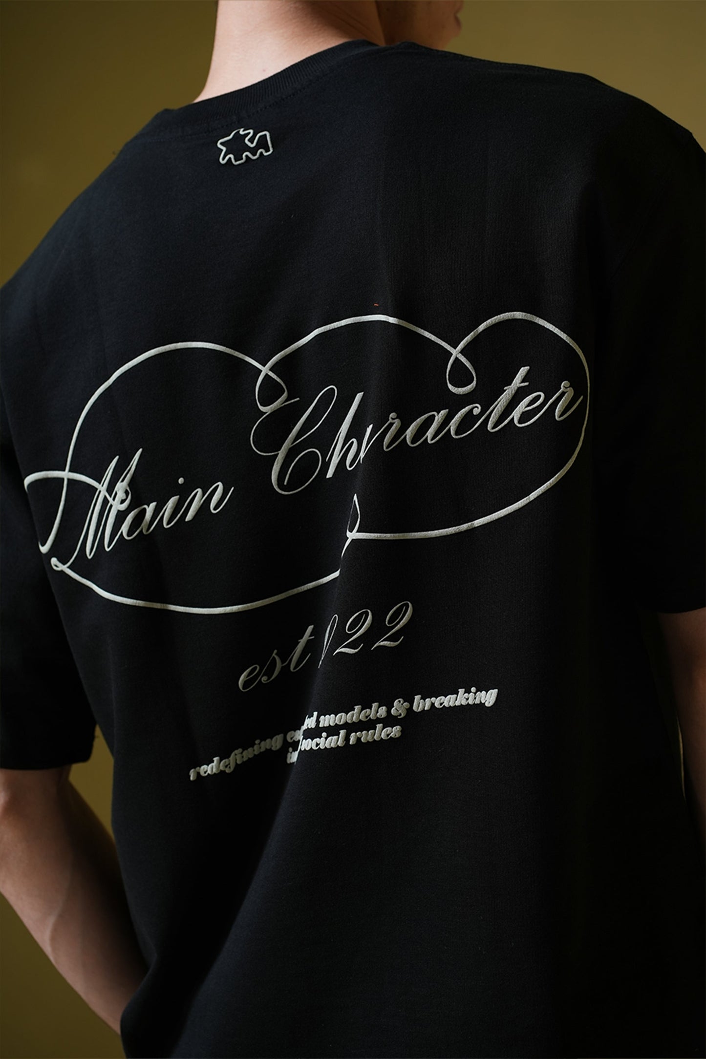 Est 2022 Black Oversized T-Shirt