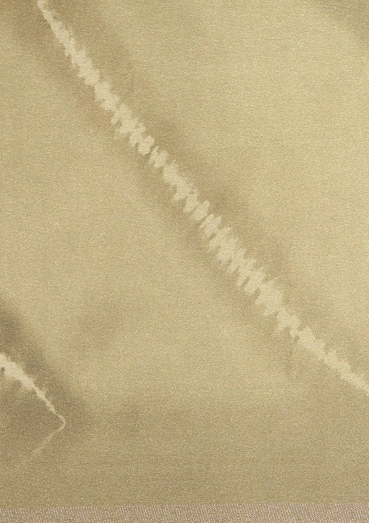 Sage Green Zigzag Leheriya Printed Satin Saree