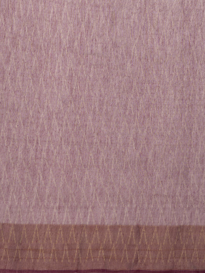 Divine Drapes Peach Ikat Design saree