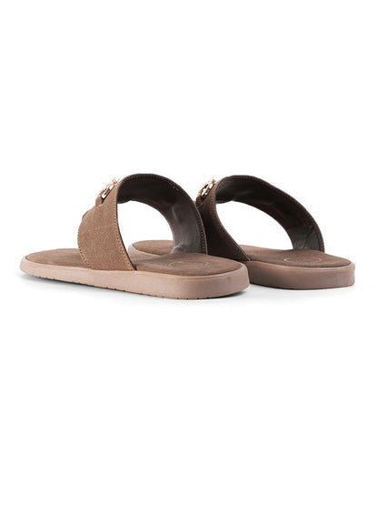 T-Rad Luxe Horsebit Sandals - Brown