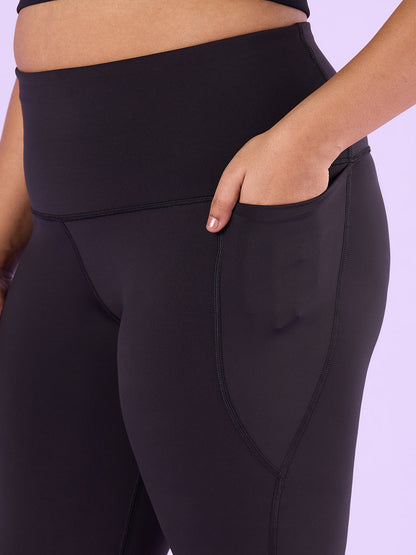 PLUS SIZE KNITTED VISCOSE STRETCH LEGGINGS | XL - 6XL