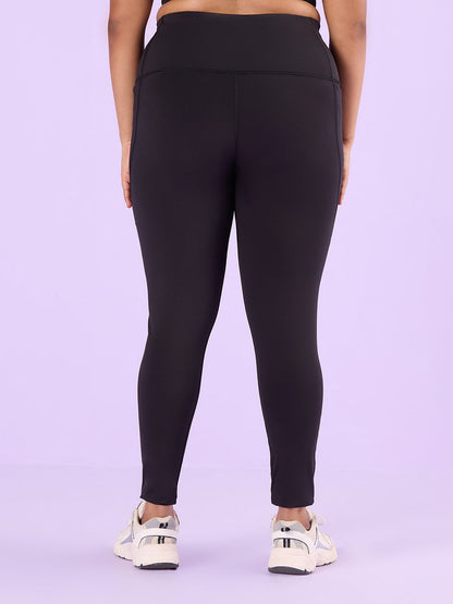PLUS SIZE KNITTED VISCOSE STRETCH LEGGINGS | XL - 6XL