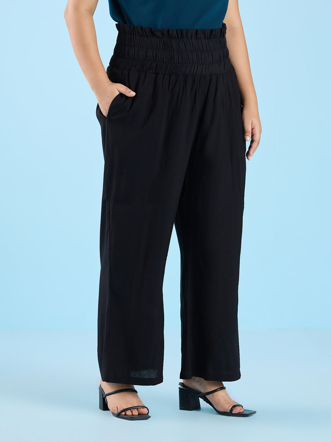 PLUS SIZE RAYON PALAZZO | XL - 6XL