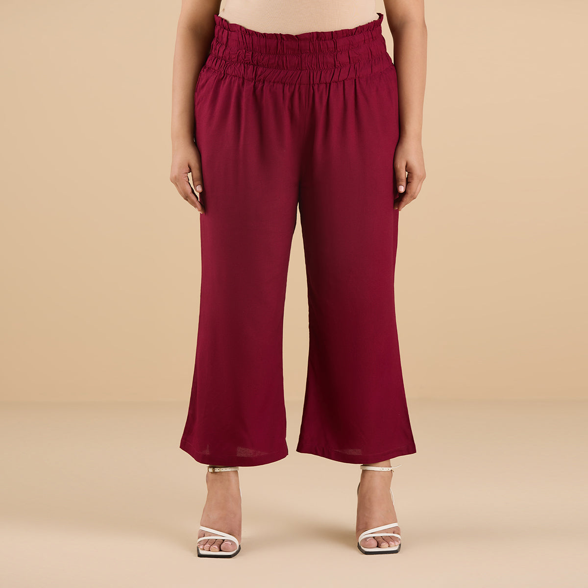 PLUS SIZE RAYON PALAZZO | XL - 6XL