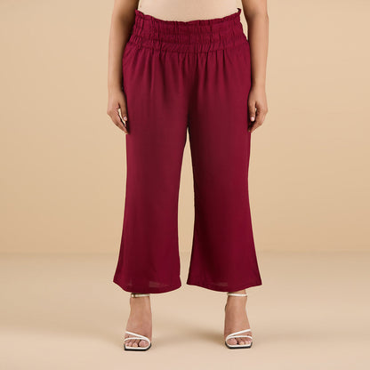 PLUS SIZE RAYON PALAZZO | XL - 6XL