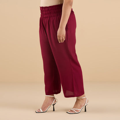 PLUS SIZE RAYON PALAZZO | XL - 6XL