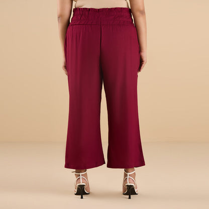 PLUS SIZE RAYON PALAZZO | XL - 6XL