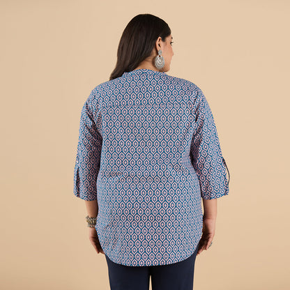 PLUS SIZE PRINTED COTTON KURTI | XL - 6XL