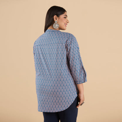 PLUS SIZE PRINTED COTTON KURTI | XL - 6XL