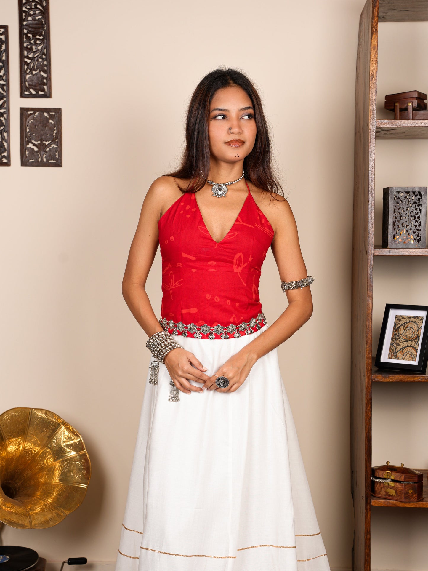 Diya Halter Neck Top