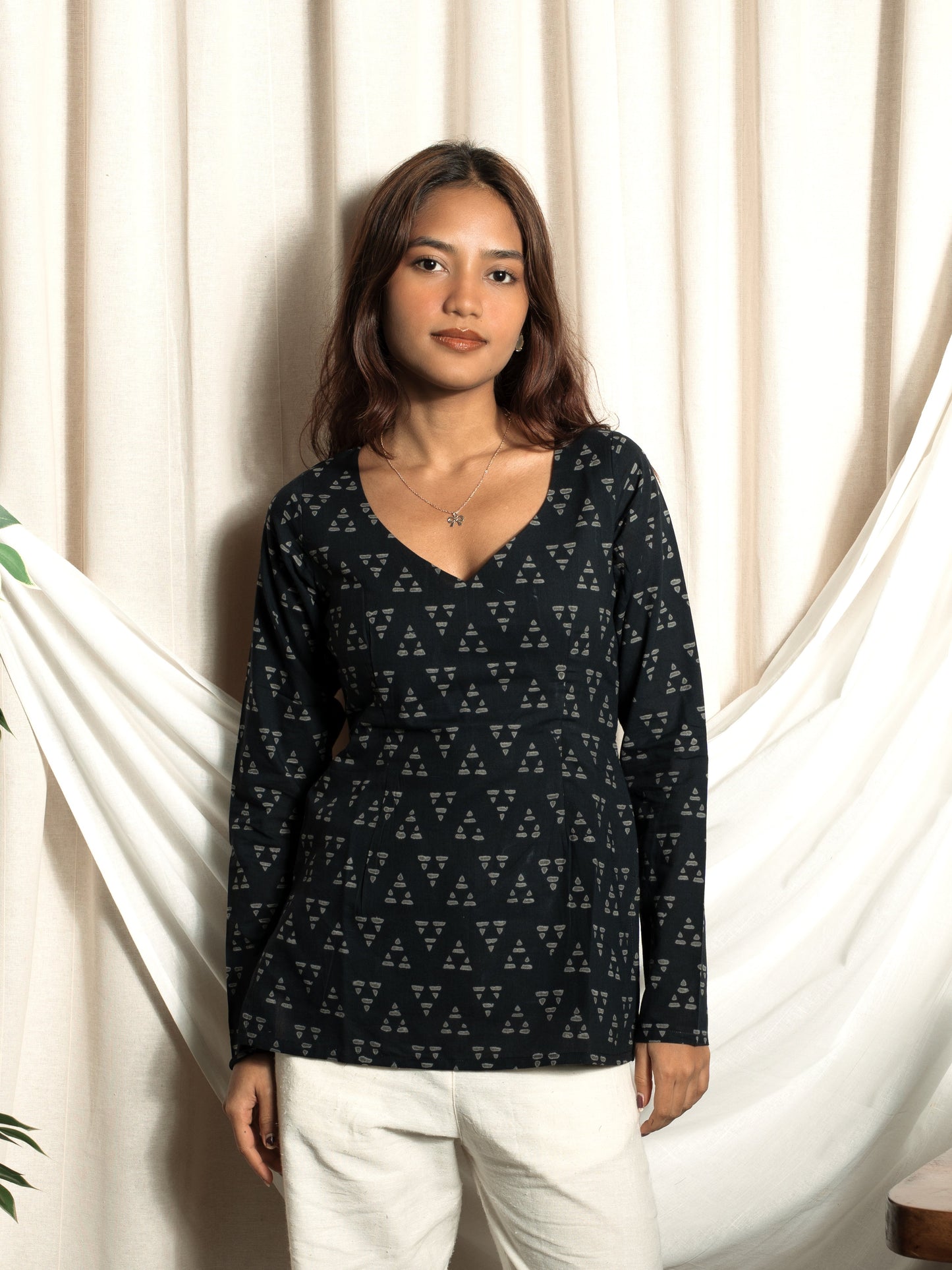 Nazmin Full Sleeved Kurti