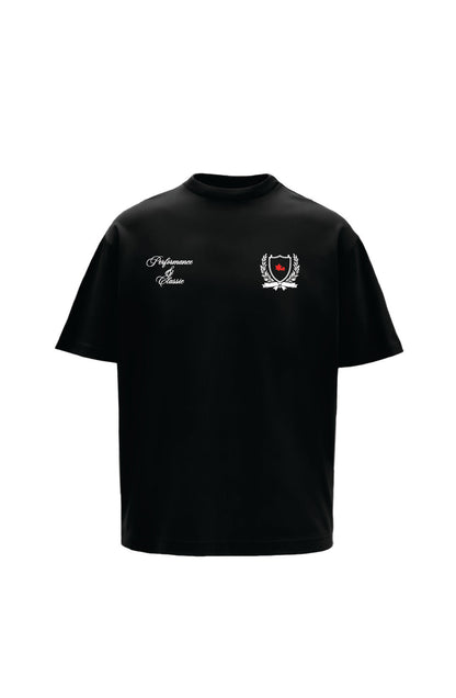 Adrenaline Rush Black Oversized T-shirt