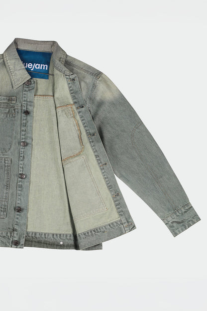 All Season Legacy Denim Jacket: Tinted Grey