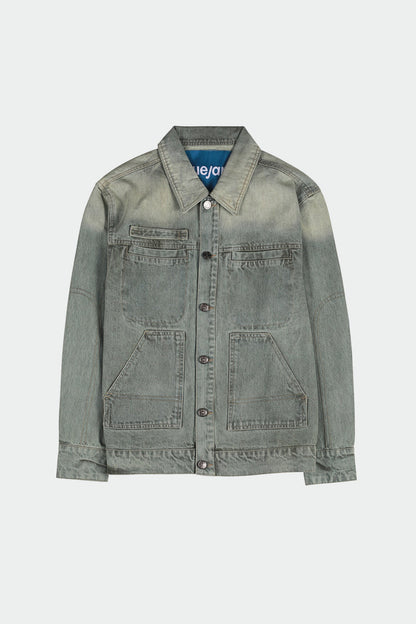 All Season Legacy Denim Jacket: Tinted Grey
