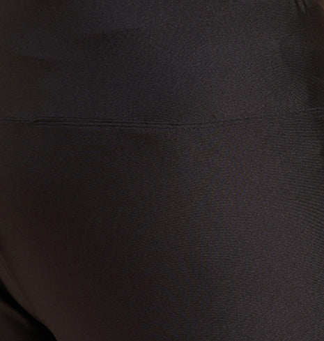 PLUS SIZE NYLON KNIT STRETCH SHIMMER LEGGINGS | XL - 6XL