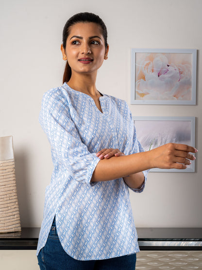 Waves Tunic - Pure Cotton