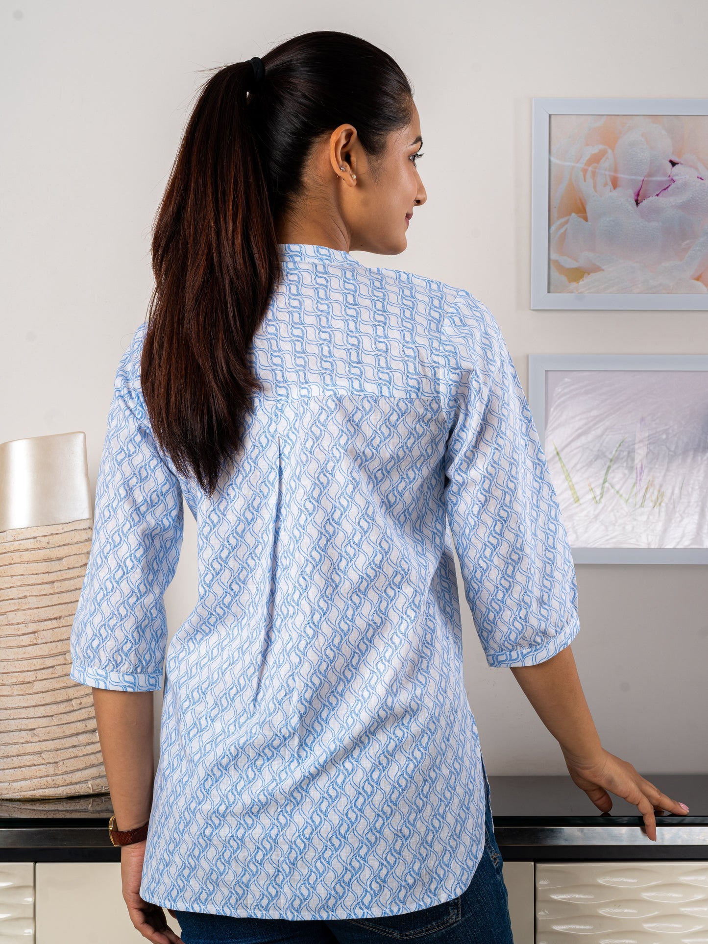 Waves Tunic - Pure Cotton