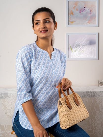 Waves Tunic - Pure Cotton