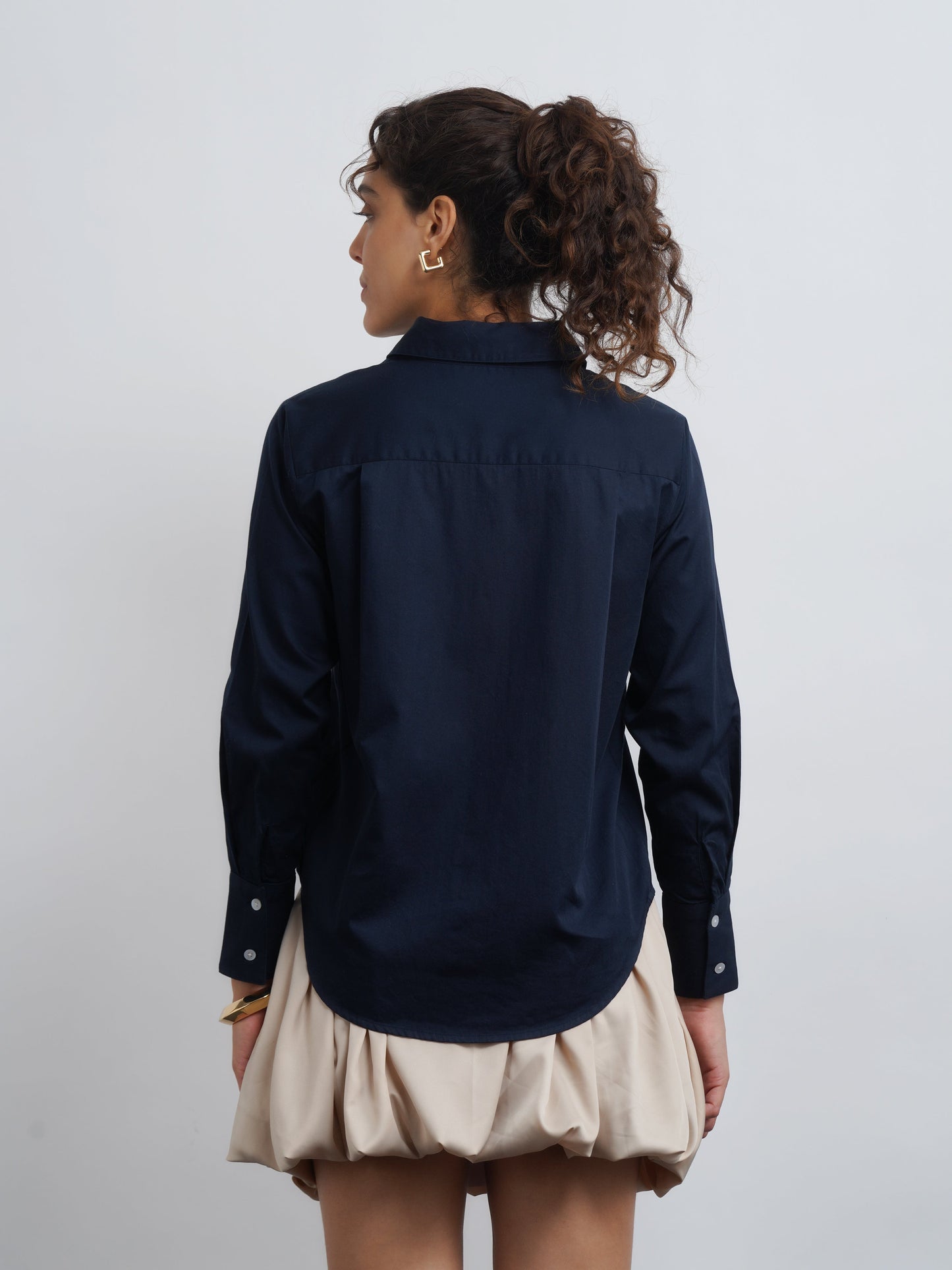 Industrial Chic Shirt Navy
