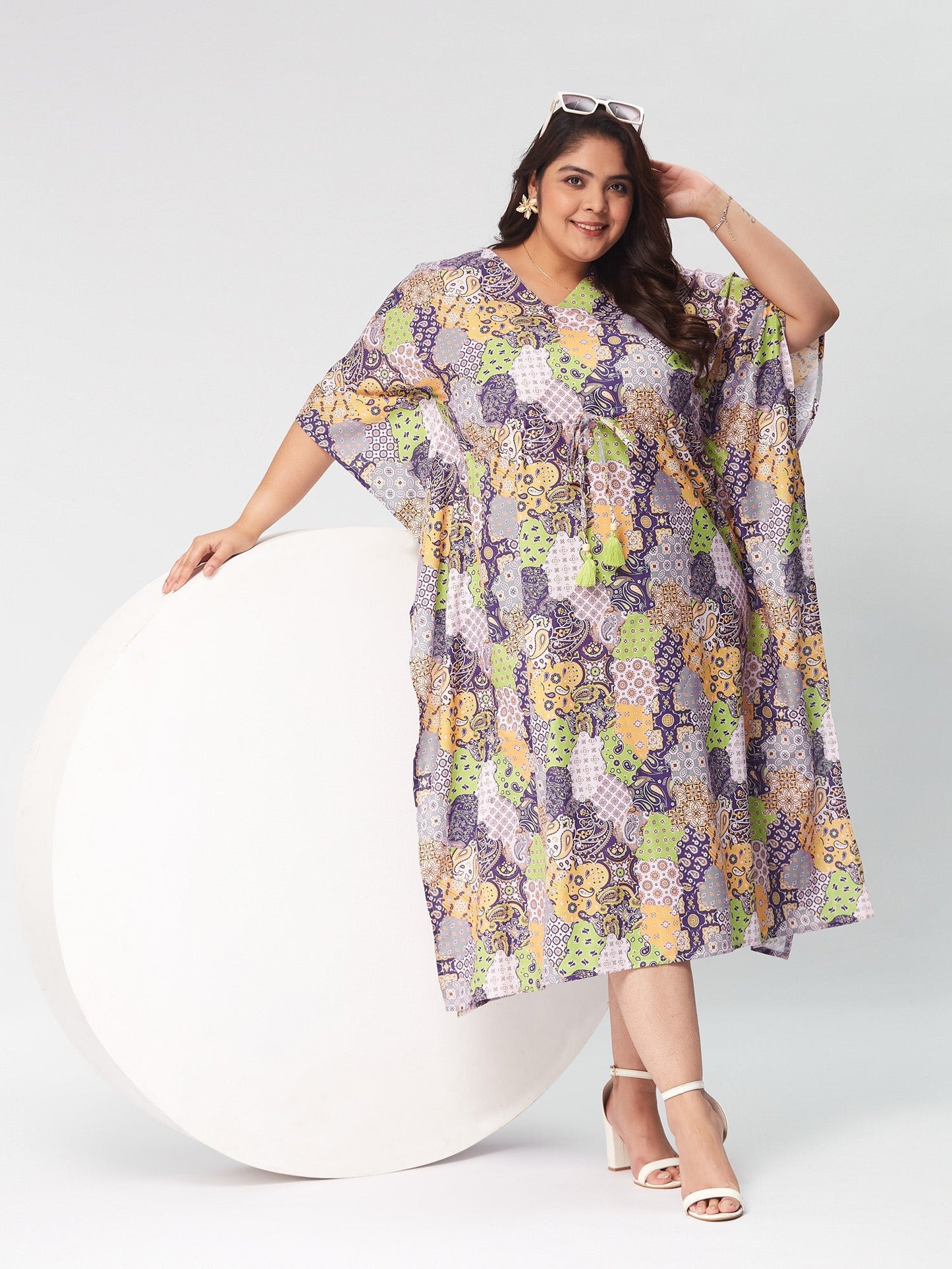 PLUS SIZE MIDI CASUAL LOUNGE DRESS | XL - 7XL
