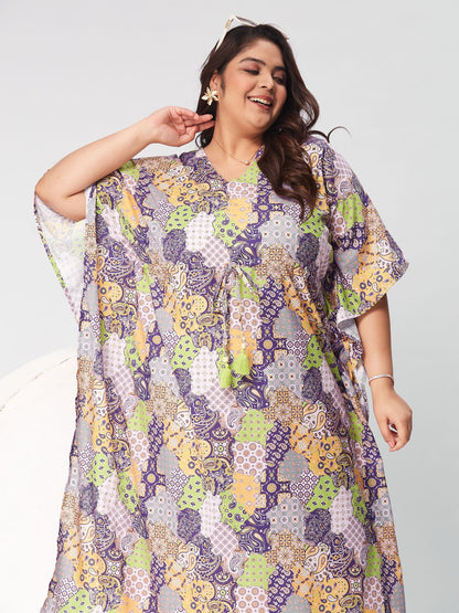 PLUS SIZE MIDI CASUAL LOUNGE DRESS | XL - 7XL