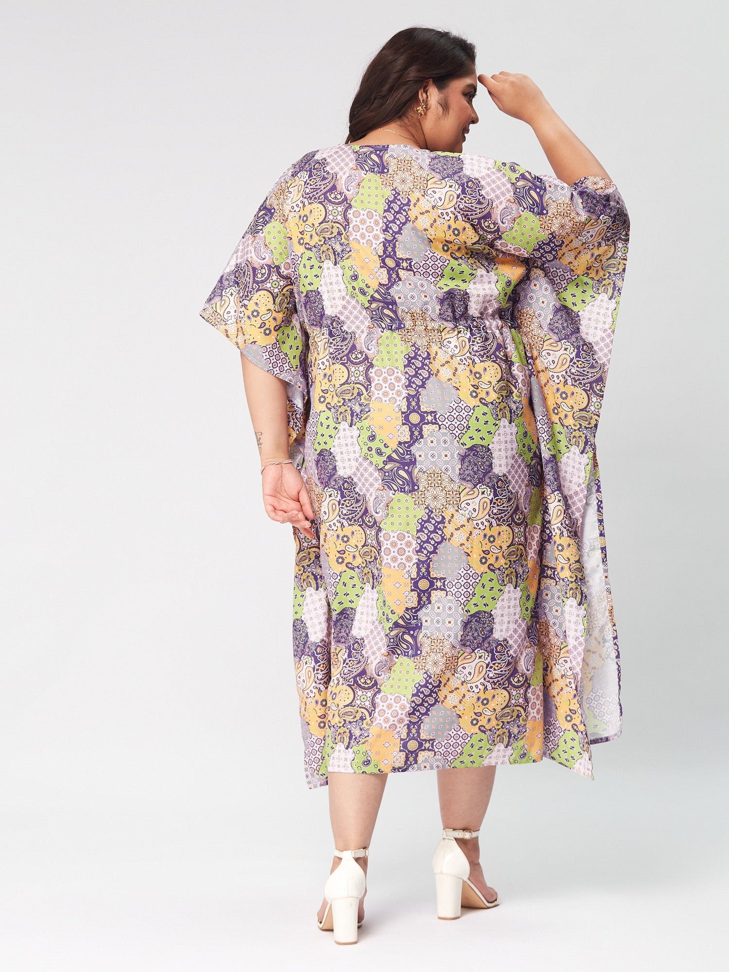 PLUS SIZE MIDI CASUAL LOUNGE DRESS | XL - 7XL