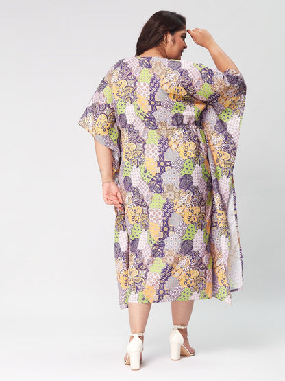 PLUS SIZE MIDI CASUAL LOUNGE DRESS | XL - 7XL