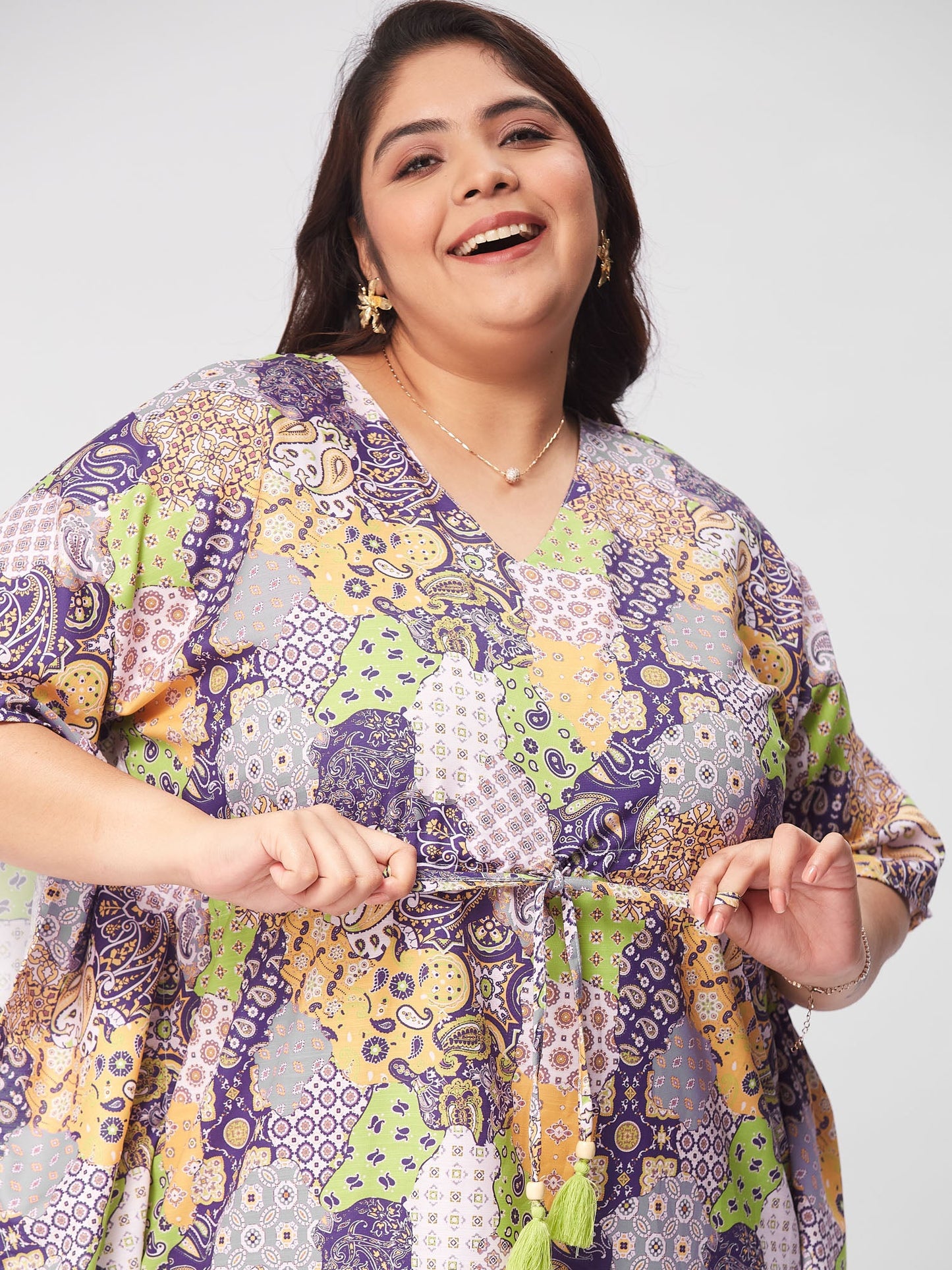 PLUS SIZE MIDI CASUAL LOUNGE DRESS | XL - 7XL