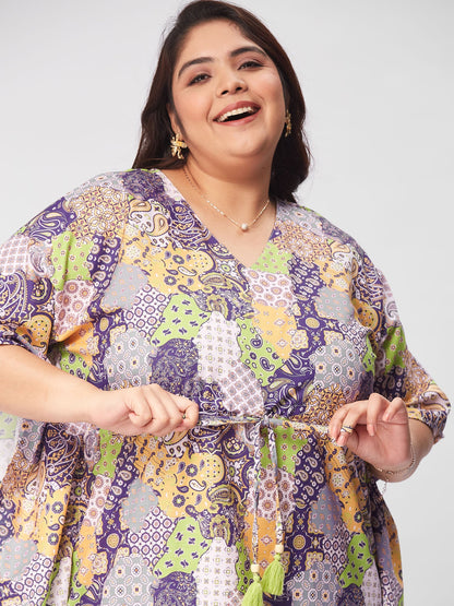 PLUS SIZE MIDI CASUAL LOUNGE DRESS | XL - 7XL