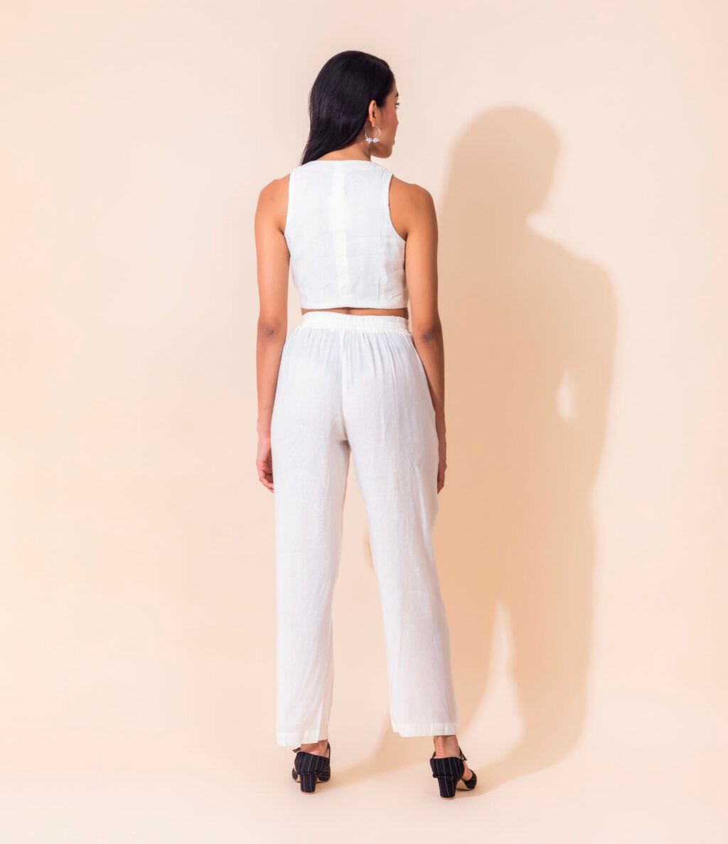 Timeless Blanc Linen Set