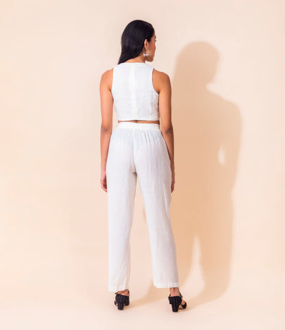 Timeless Blanc Linen Set