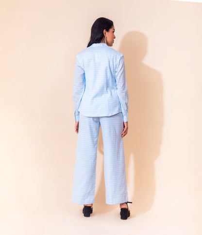 Striped Cotton Three-Piece Set