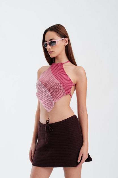 Candy Sunset Knitwear Top