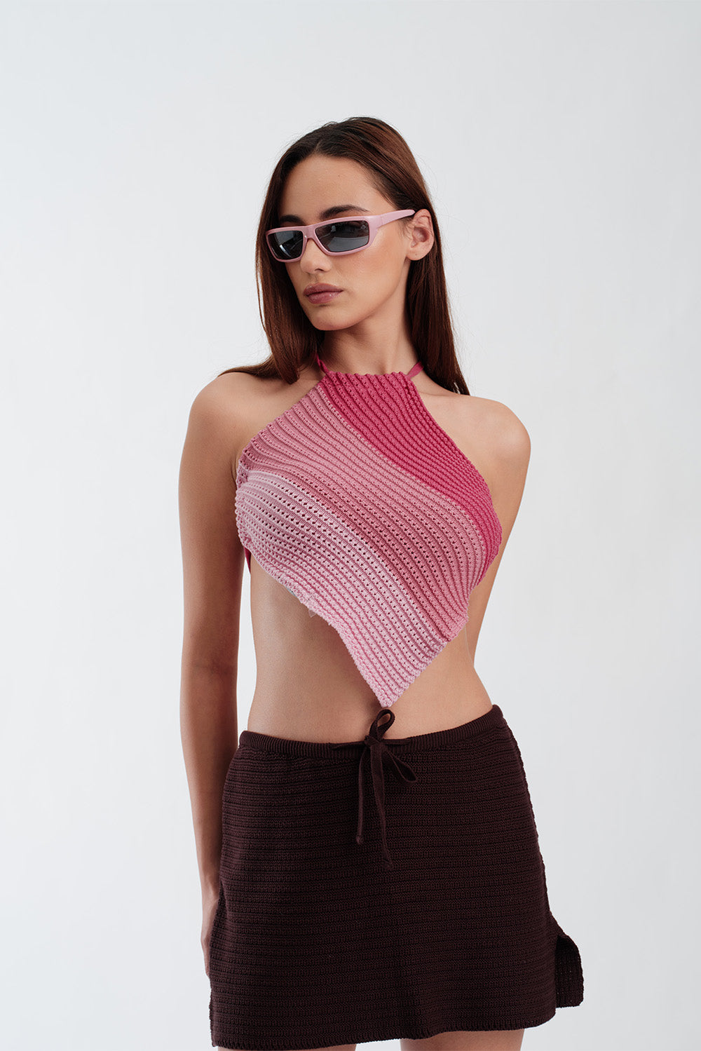 Candy Sunset Knitwear Top