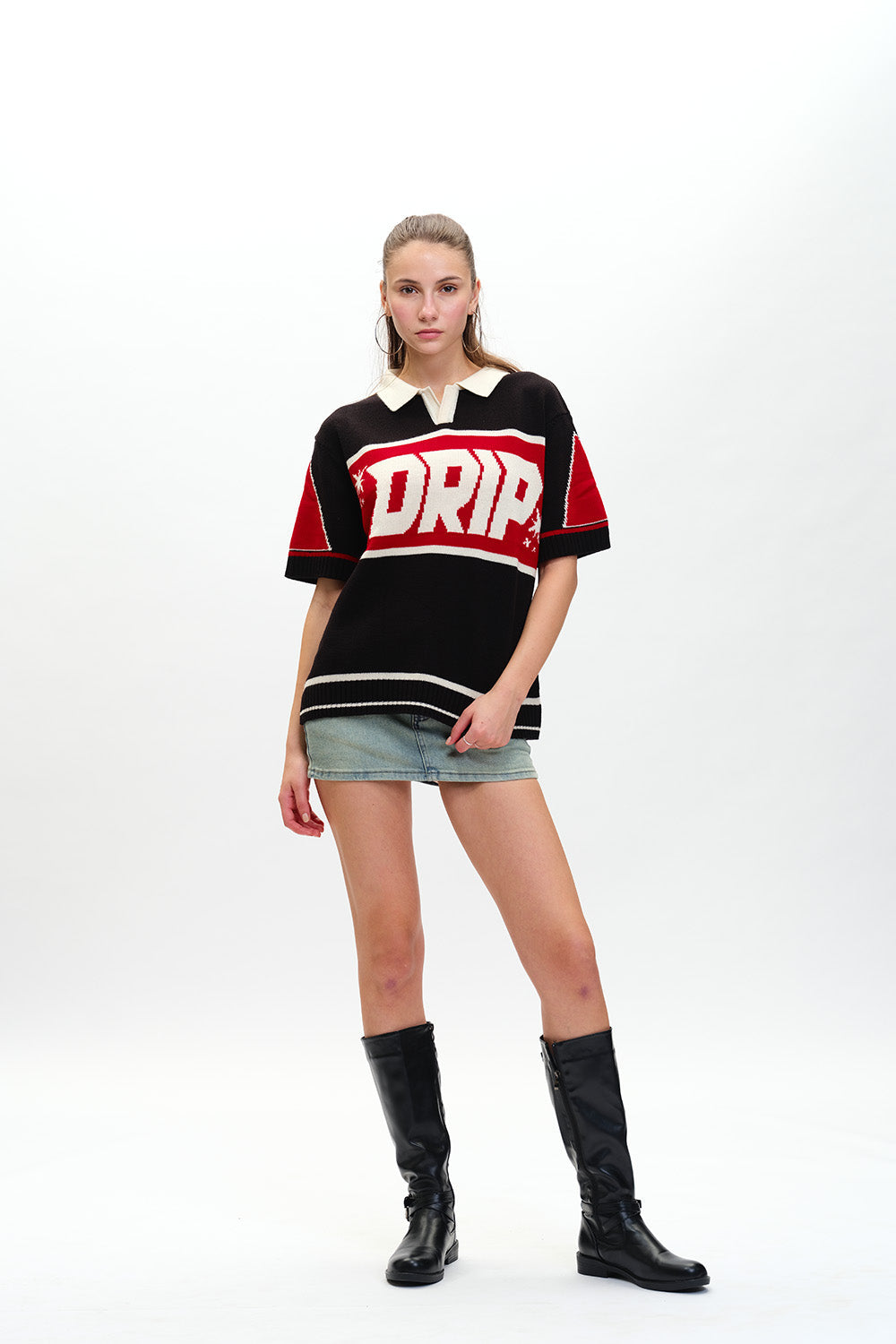 Drip Knit Polo