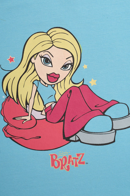 Bratty Blue Raglan Top