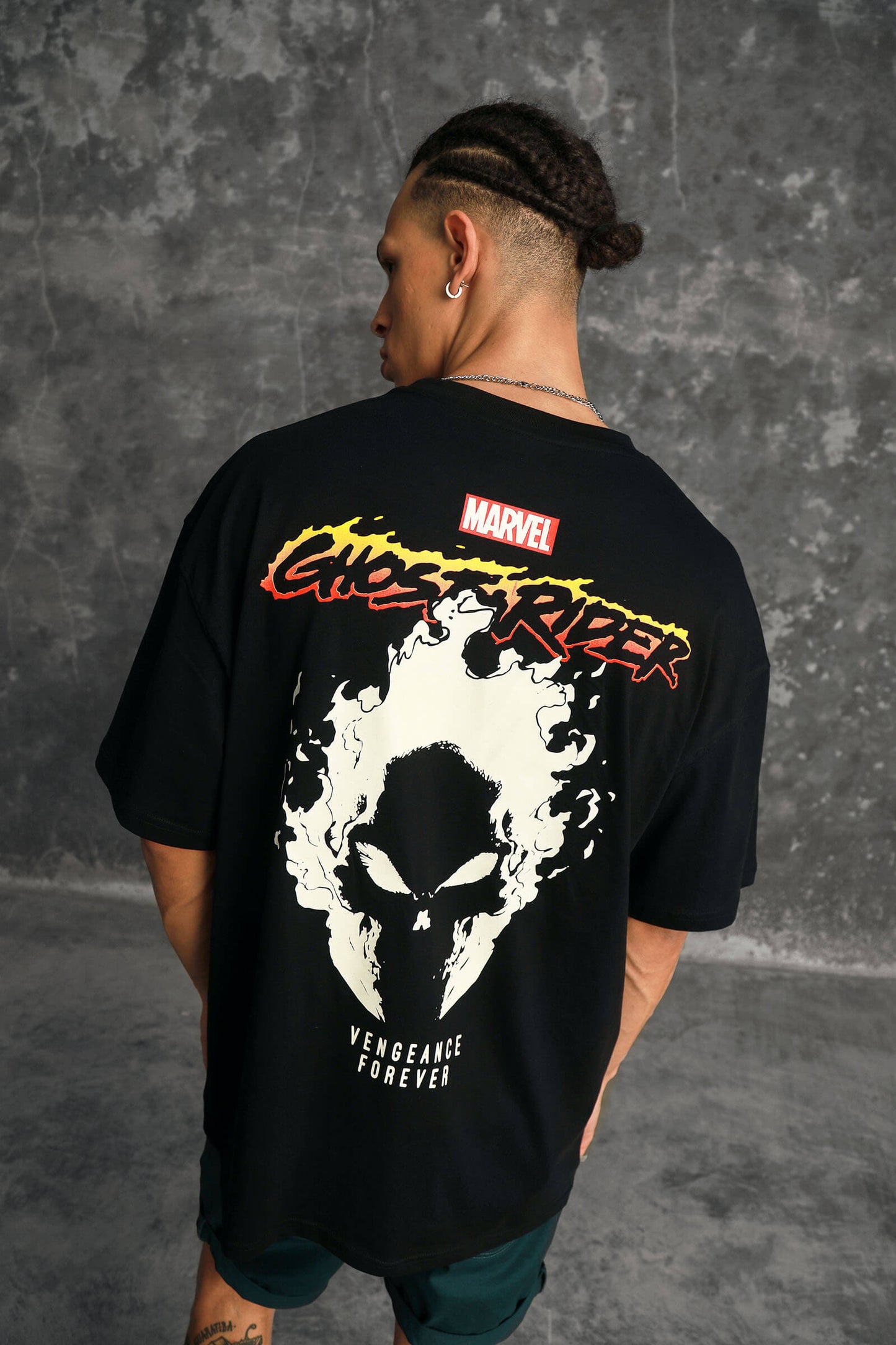 Ghost Rider Oversized T-shirt (Glow In Dark)