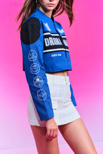 No.1 Drama Mama Blue Jacket
