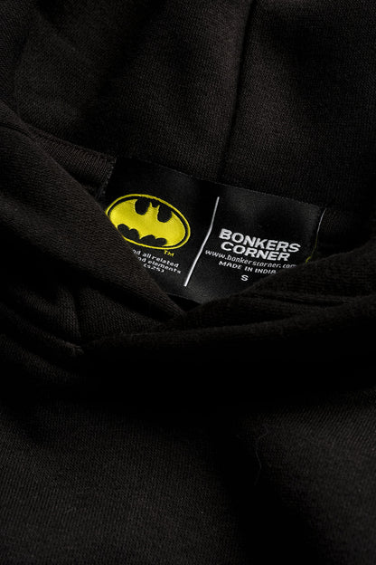 Batman Cropped Hooded Zipper