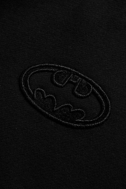 Batman Cropped Hooded Zipper