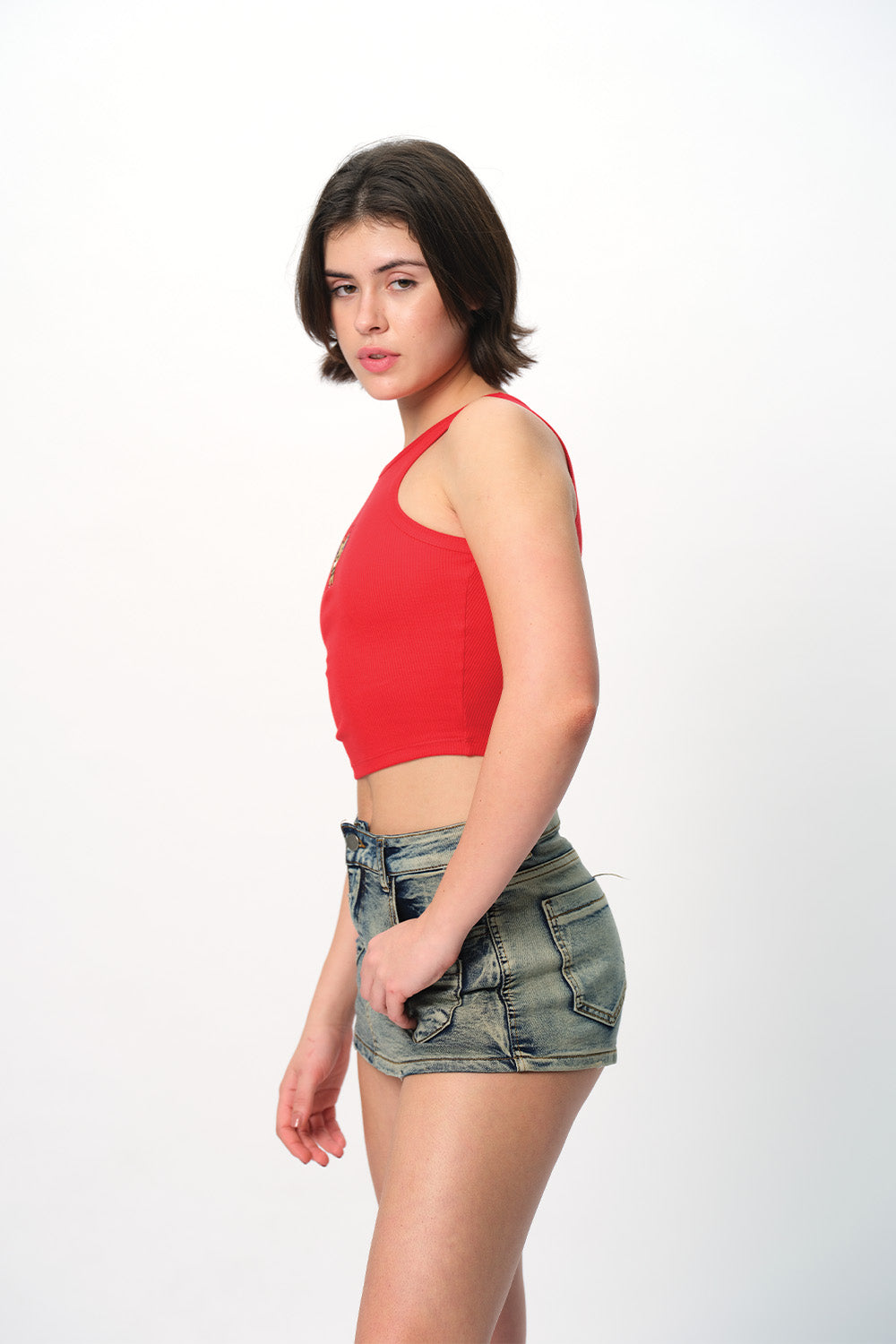 Love Hurts Ribbed Tank