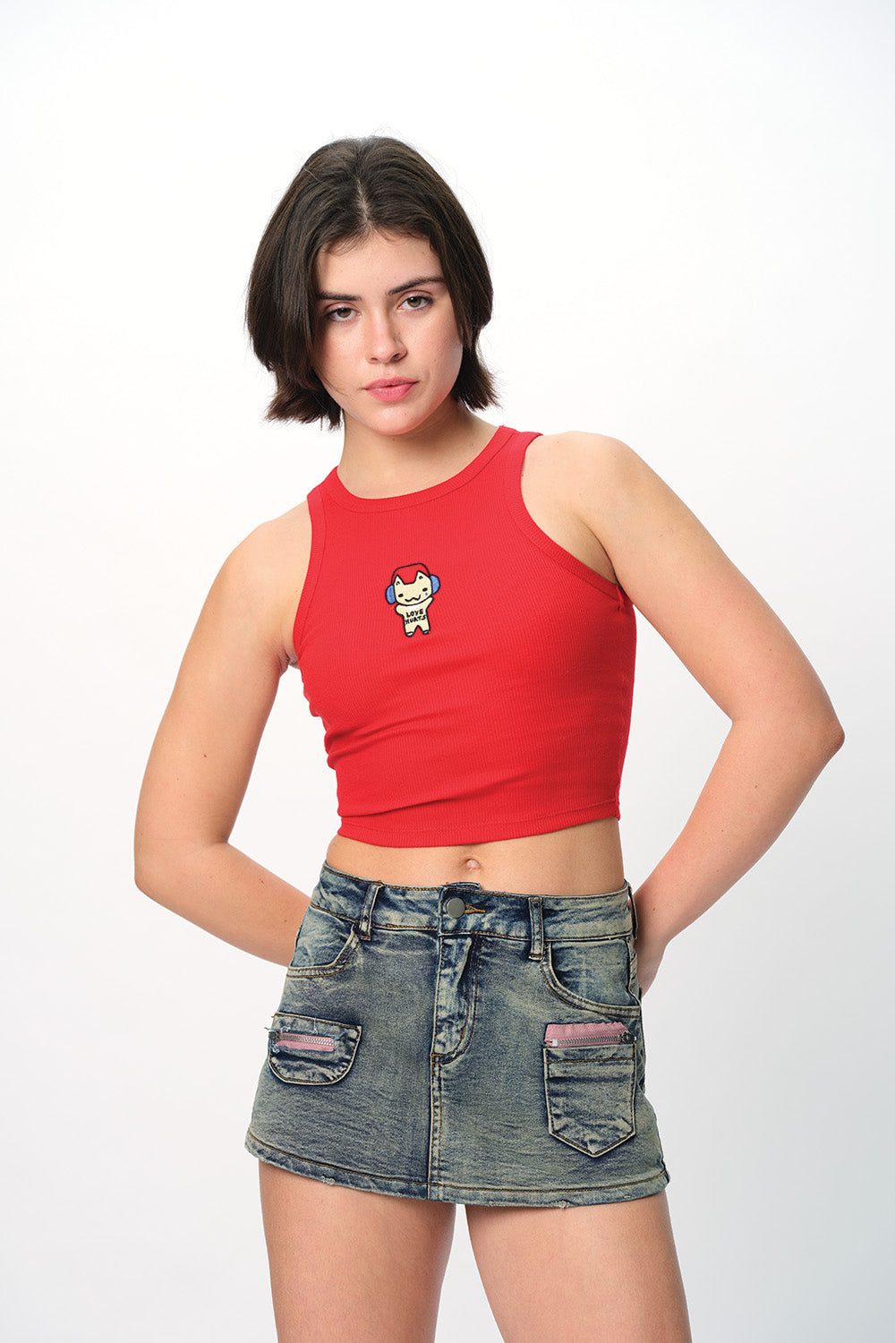 Love Hurts Ribbed Tank