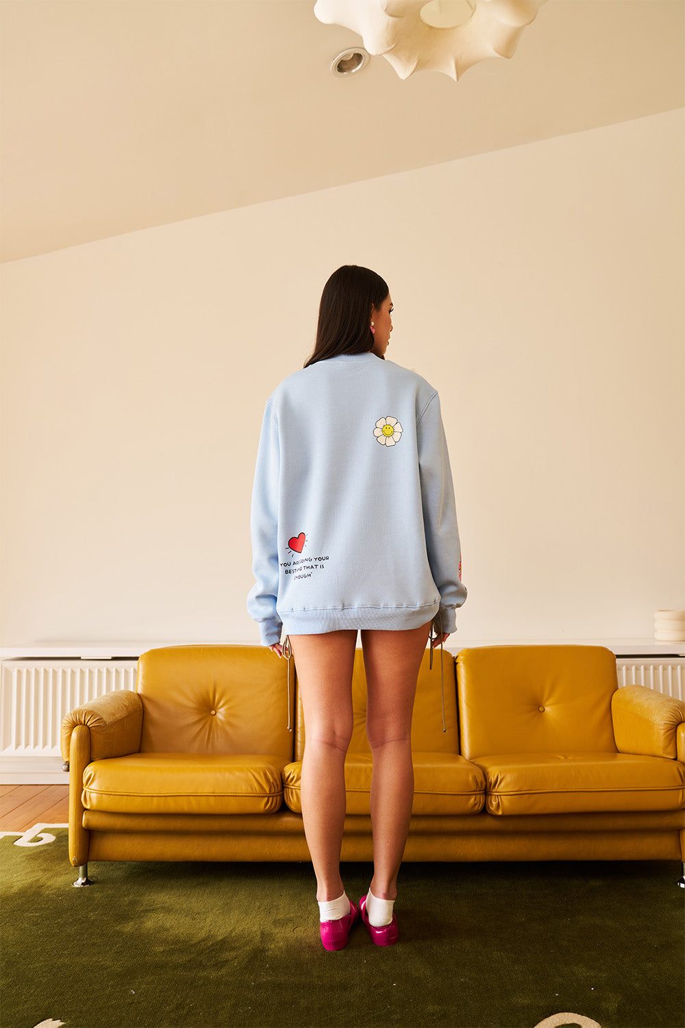 Pastel Blue Snuggle Sweatshirt