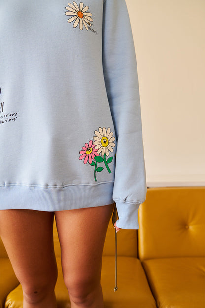 Pastel Blue Snuggle Sweatshirt