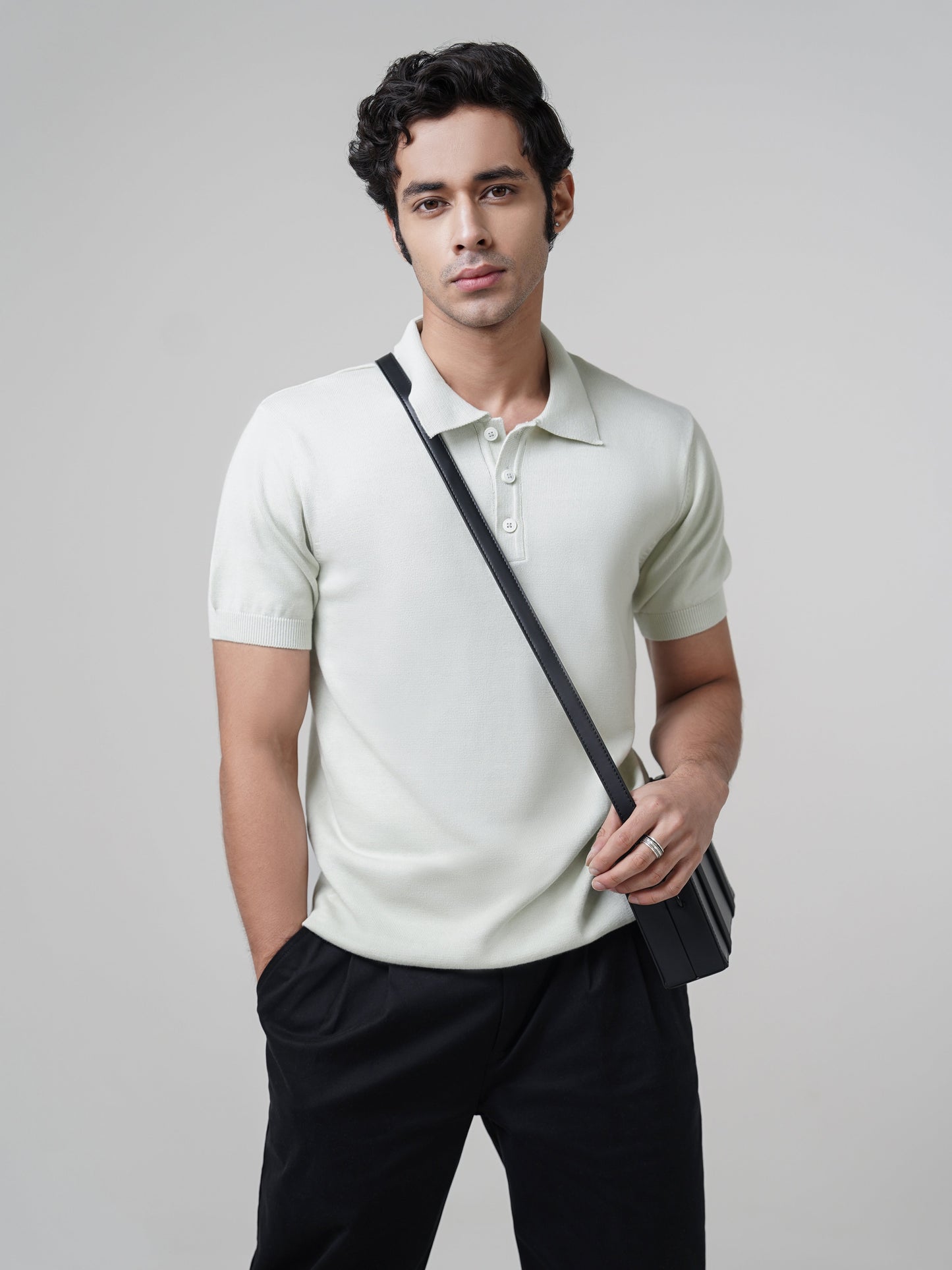 The Summer Polo Mint - Slim Fit