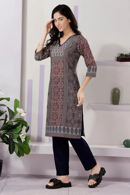 Cotton Print Long Kurta For Women | Kurti Tops | Short Kurti | Short Kurti For Women | Short Kurti For Girls