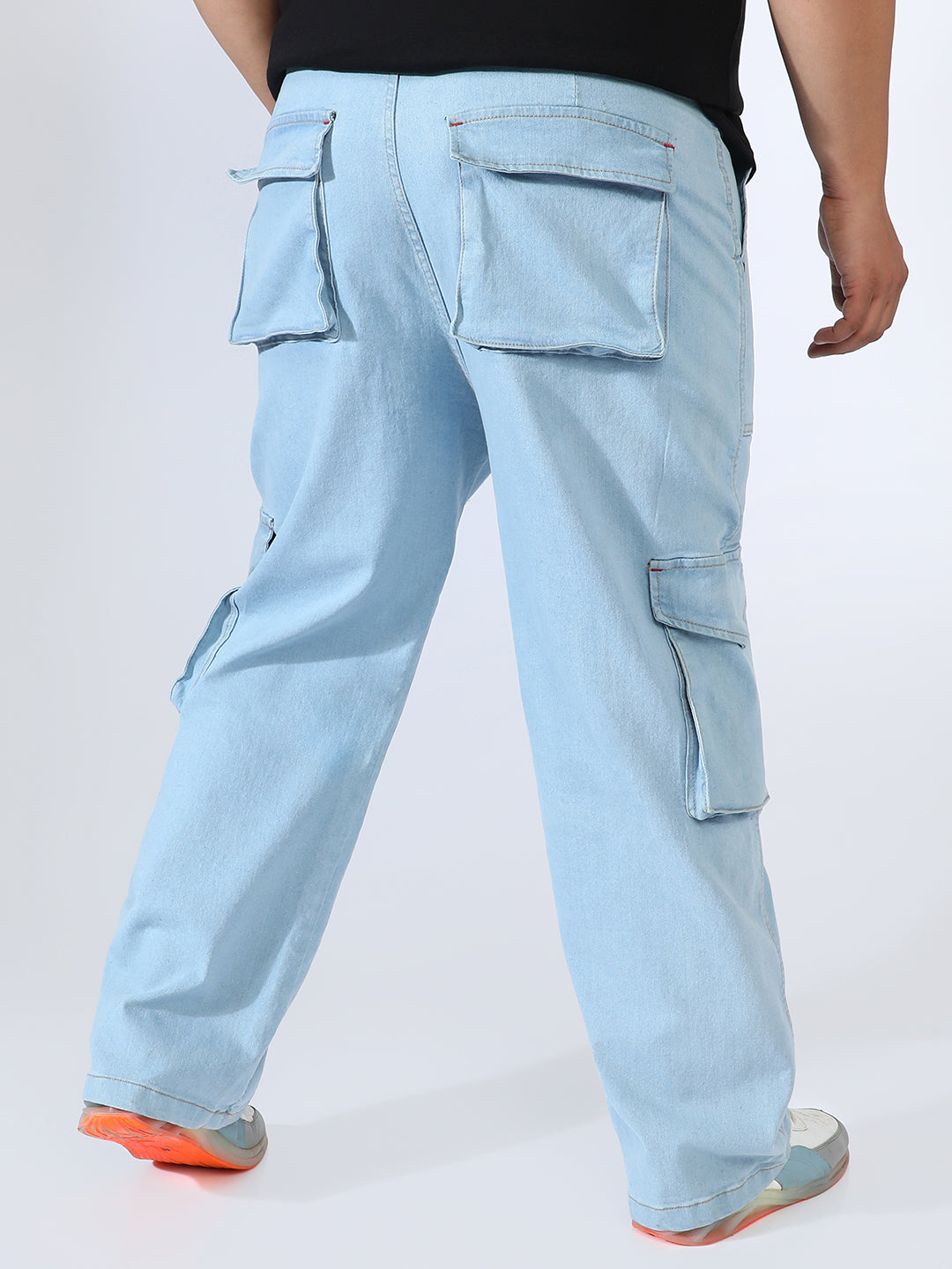 Utility Cargo Denim Jeans